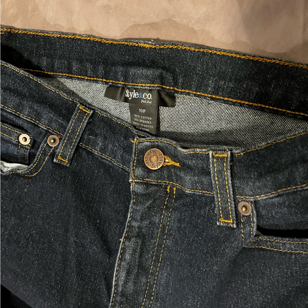Style & Co. Women's Dark Blue Jeans - Picture 8 of 8